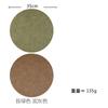 Nordic style high temperature resistant leather placemat teacup mat waterproof and oil-proof dining table mat western restaurant bowl mat coaster
