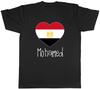 Personalised Love Egypt Football Fan Supporter Unisexs TShirt Tee Gift Top