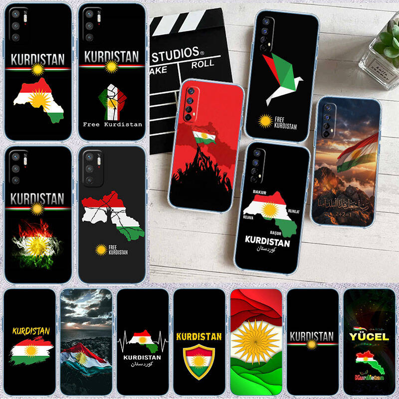 RT12 Kurdistan Flag Case for Motorola E7 G6 G7 G8 G9 Plus Power Play G10 G20 G04 E30 E40 E22 E20 E13 E15 G22 G23 G05 G75 G35 G55