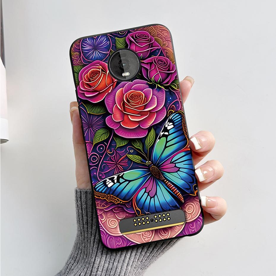 Для Motorola Moto Z4 Z3 Play Чехол Милый Мультяшный Мягкий Силиконовый ТПУ Чехол для Телефона Для Moto Z3 Z4 Play MotoZ4 Z4Play Z3Play Funda