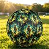 Agatsuma Zenitsu Printed Size 5 Standard Football, Waterproof PU Training Soccer Ball for Outdoor Sports