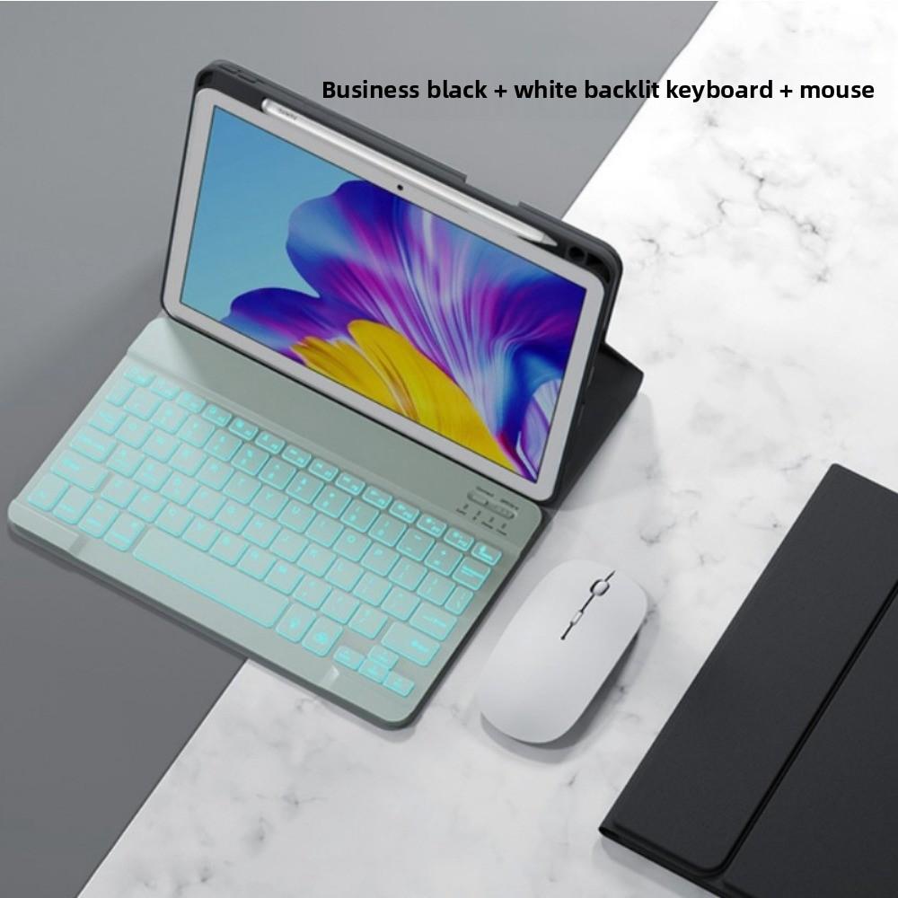 For Huawei MatePad 11 2023 Pro 11 Air 11 5S Leather Keyboard Case Bluetooth Keyboard Cover with Pencil Slot