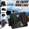 RV Keyless Entry Door Lock Waterproof Lock Latch Handle Latch with Deadbolt Remote Controller Keyless RV Accessories