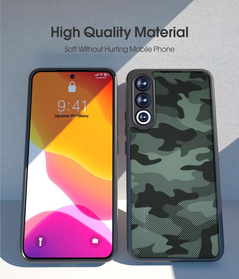 Камуфляжный чехол военного класса с ремешком для Meizu 20