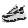 Sneakers Women Spring Women's Sneakers High Soled White Black Thick Summer Chunky Shoes Breathable Leisure Women Shoes
