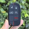 Силиконовый чехол для автомобильного ключа для Dodge Ram Charger Journey Durango Jeep Grand Cherokee Chrysler Keyless Fob Shell Holder