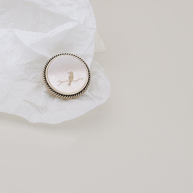 10pcs Pretty Plating Buttons Square Round Buttons Coat Windbreaker Sweater Accessories Various Styles DIY Sewing Supplies