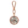 Watch Keychain Clip Pocket Watch Ladies Analog Flower Nurse Watch Waterproof Cute Rose Gold Fashion Accessory