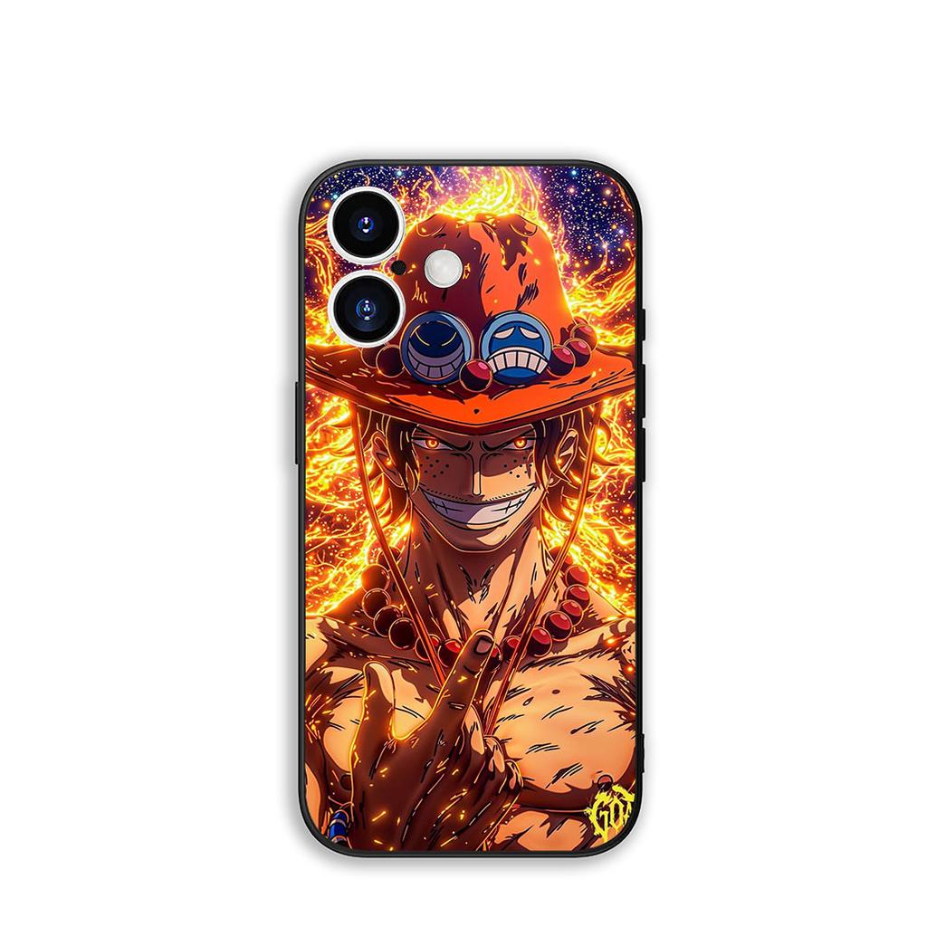 Phone Cover Wallpaper Ace Luffy One Piece Casing for Xiaomi Redmi Note 14 12 13 ProPlus A4 A3 Pro Plus 12C 13C 14C 5G + Case
