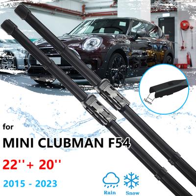 Для Mini Clubman F54 MK2 2015~ Щетки стеклоочистителя для передних окон, щетки для лобового стекла, резак для автомобильных аксессуаров
