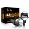 A3+3 Inch Lossless Bifocal Lens Car LED Headlight Far and Near Integrated Laser Type 40 Watt H4 H7 Motorcycle