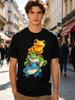 Angry Frog I Hate Twofaced People Unisexs Graphic Tshirt Short Sleeve Casual Tshirt Summer Wear Fun Gift For Friends And Family