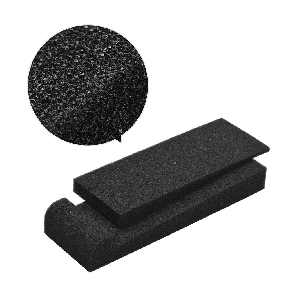 2 Packs High Density Acoustic Isolation Foam Isolation Pads 27 * 10cm Usable Area for Studio