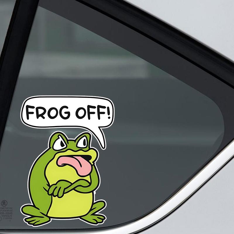 JT129#11x15 см Смешная лягушка с лягушкой наклейка на автомобиль для ноутбука грузовика мотоцикла фургона внедорожника автомобиля краска окна стены рыбацкой лодки скейтборда наклейка