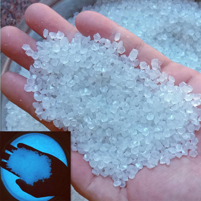 1000 шт. светящийся песок, светящаяся в темноте галька, камень, домашний сад, уличная дорожка, украшение для газона, аквариумный декор, 3-5 мм