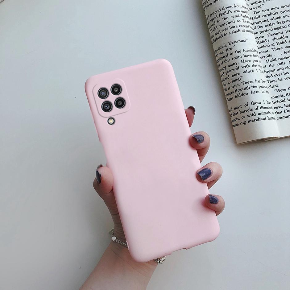 Для Samsung M23 M33 M53 M13 M01 M21 M31 M32 Чехол для телефона Мягкий Силиконовый ТПУ Однотонные Чехлы для Samsung Galaxy M30S M20S M31S Задняя крышка