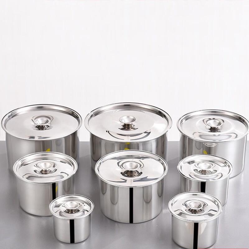Stainless Steel Kitchen Storage Jar with Lid