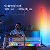 360° RGB Ритмичная напольная лампа с голосовым управлением - Динамичный настольный атмосферный светильник с полным освещением