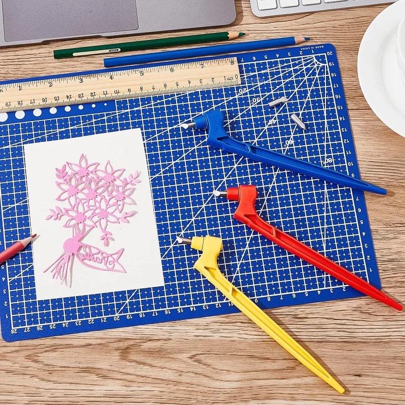 360-degree Rotating Utility Knife Set Hand-held Carving Knife Craft Cutting Tools Art Cutting Drawing Painting Artist Kit