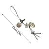 Ocean Style Jelly Fish Pendant Cellphone Strap Mobile Phone Chain Y2K Phone Lanyard  Bag Keychain