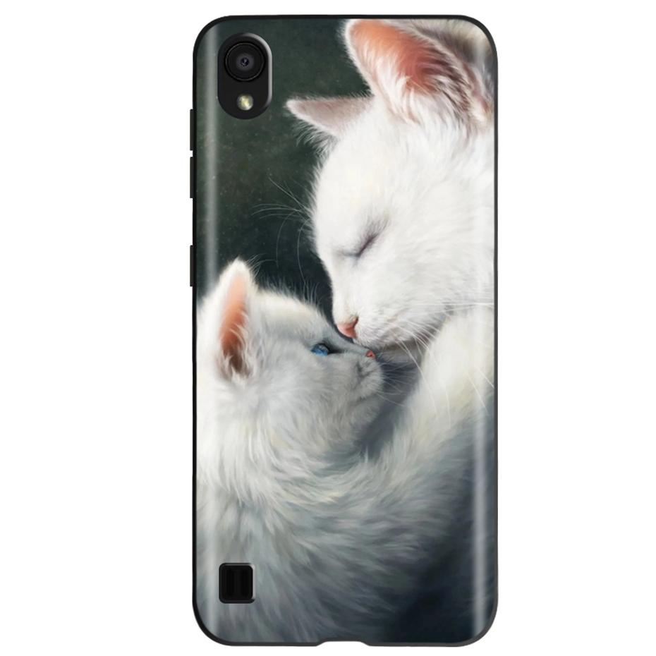 Fashion Cool Painted Case For ZTE Blade A5 2019 Soft SIlicone TPU Black Shockproof Bumper For ZTE A5 (2019) BladeA5 A 5 Funda