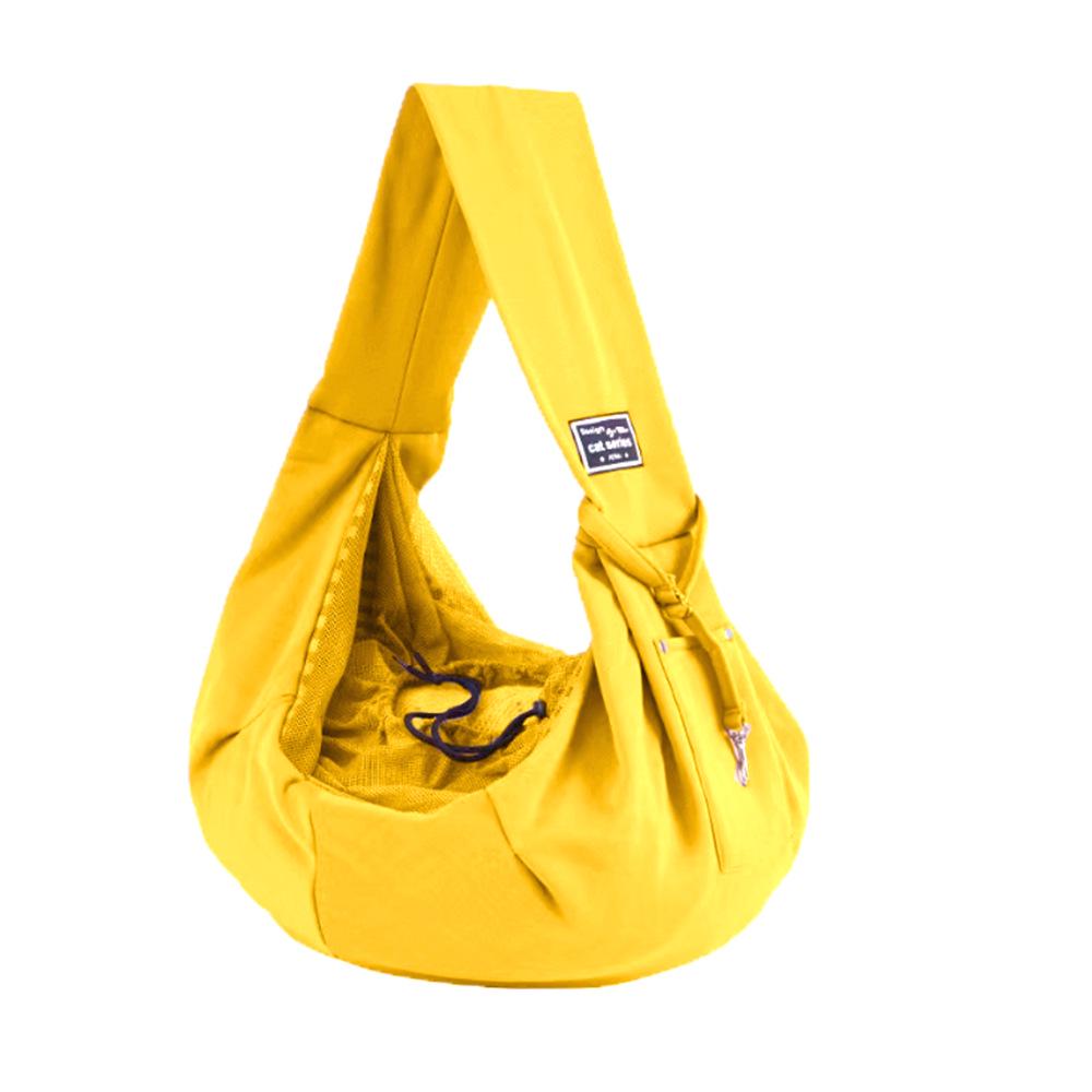 «Портативная складная сумка для кошек»: Дышащая сетчатая сумка через плечо для покупок и продуктов, подходит для домашних животных весом до 13 фунтов.