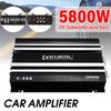 5800W 4 Channel 12V Car Power Amplifier Strong Pure Bass HI-FI Power Nondestructive 4 Speakers 4CH Bluetooth Amplifier