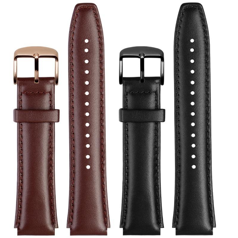 For Huawei Watch GT4 strap Calfskin sports watch New Cowhide fashionable 41mm leather replacement wristband accessories 18mm