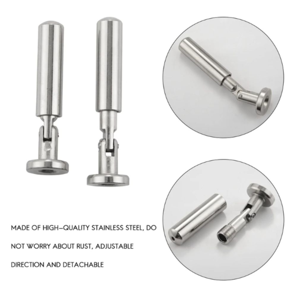 304 Stainless Steel Retractable Clothesline Balcony Mount Wall Mount Wire Rod Balcony Use