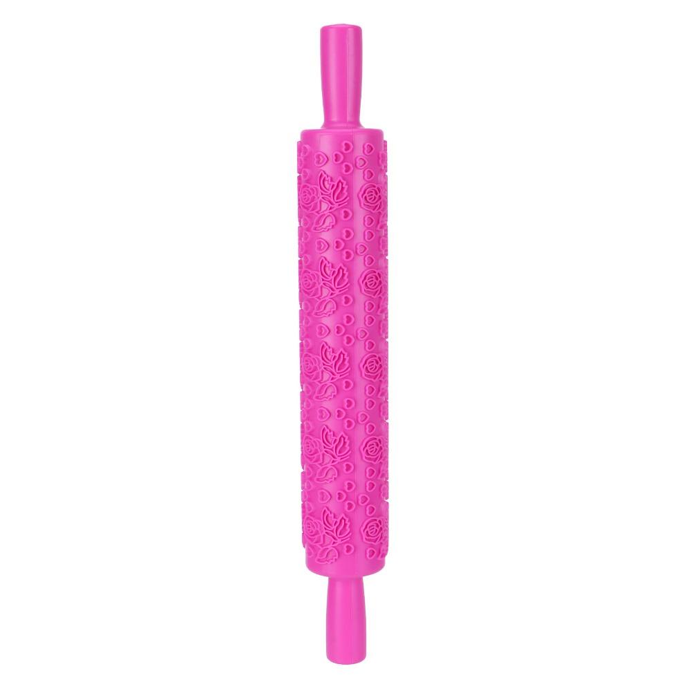 Heart, Butterfly Honeycomb Fondant Rolling Pin PP Cake Rolling Pin Cookies Biscuits Pastry