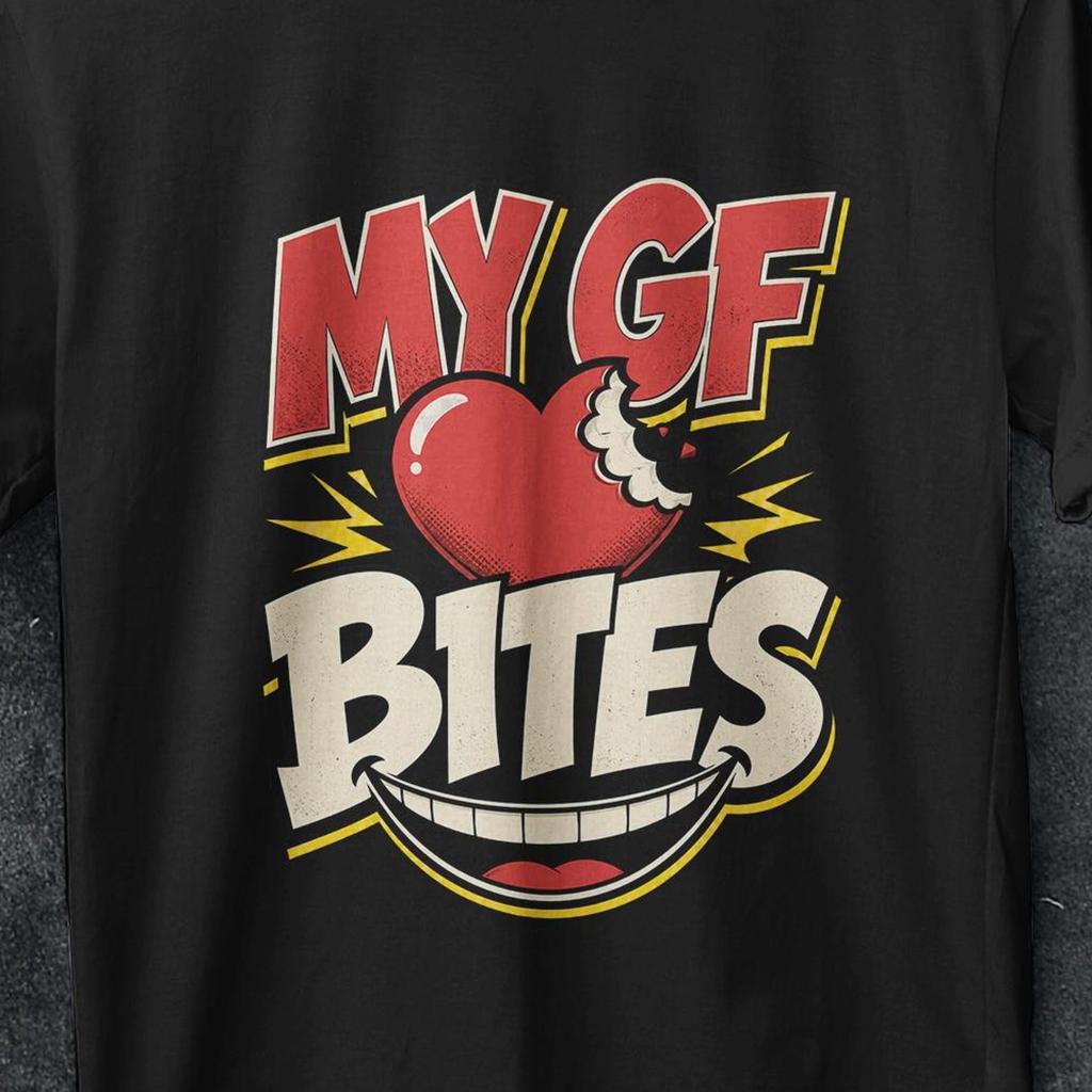 my gf bites shirt, lgbtq inclusivity shirt, sarcastic shirt, funny lgbtq shirts, Funny Lesbian Gifts, crazy, LGBTQ shirt, Adult Queer Humor