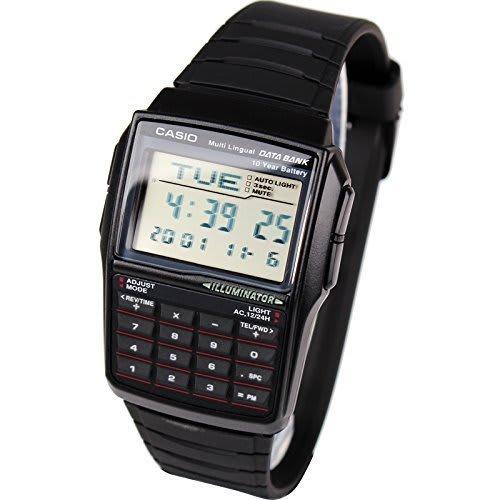 Gray Men's Digital Casual Quartz Casio Watch Data Bank Vintage DBC-32-1A, Ships Internationally