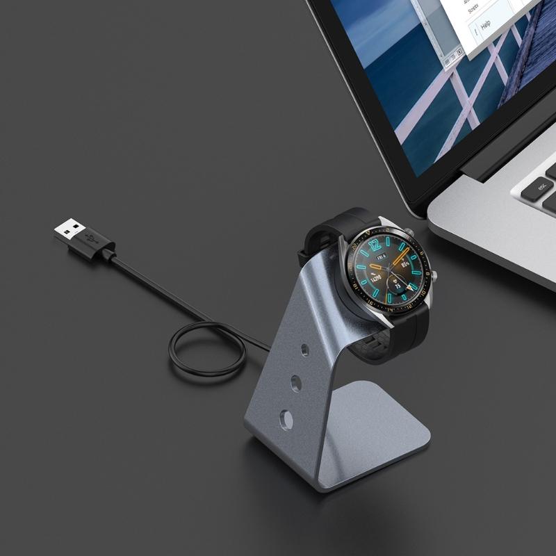 USB Charger Aluminum Alloy Base For HuaWei watch GT/GT 2/GT 2e for Honor Magic /Magic Watch 2 for Honor Watch Dream/GS P
