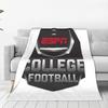 Плед ESPN College Football Легкий фланелевый плед для дивана для дома, спальни, уличный плед Покрывало Одеяло