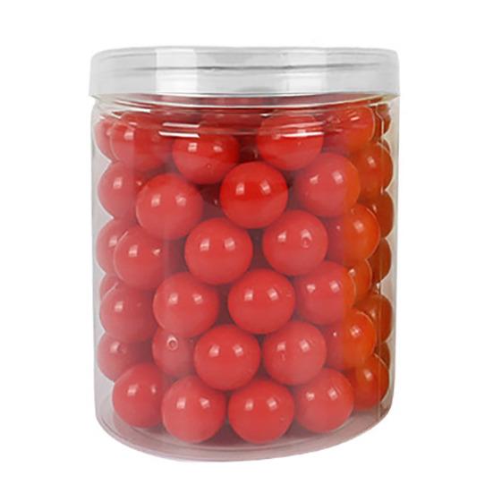 100 шт. гладких счетных шариков 2 см разных цветов с тубусом для хранения для дошкольного обучения