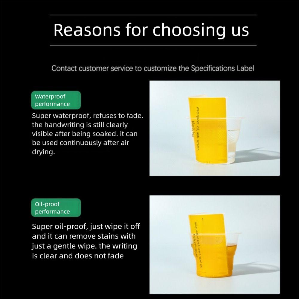 500/800PCS 40*30mm 40*60mm Thermal Paper Rectangle Label Sticker Self-adhesive Label Supermarket