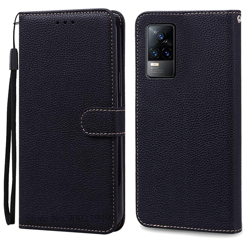 Чехол V21e для Vivo V21e, мягкий силиконовый чехол-кошелек с откидной крышкой из кожи для Vivo V21e, чехол для телефона Vivo V21e 4G, задняя крышка, корпус