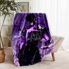 1pc Blanket Solo Leveling Sung Jin-woo1 Print Design, Lightweight Blanket for Sofa, Bed- Soft &Warm, Gift for All Seasons like Christmas, Halloween