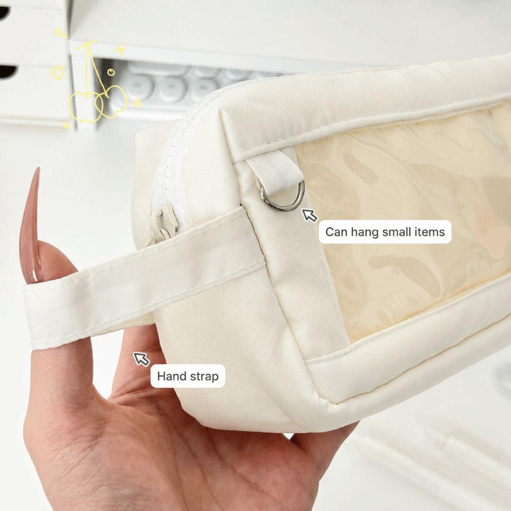 Portable Pencil Case Large Capacity Pencil Pouch Multi-functional Stationery Organizer  Gift