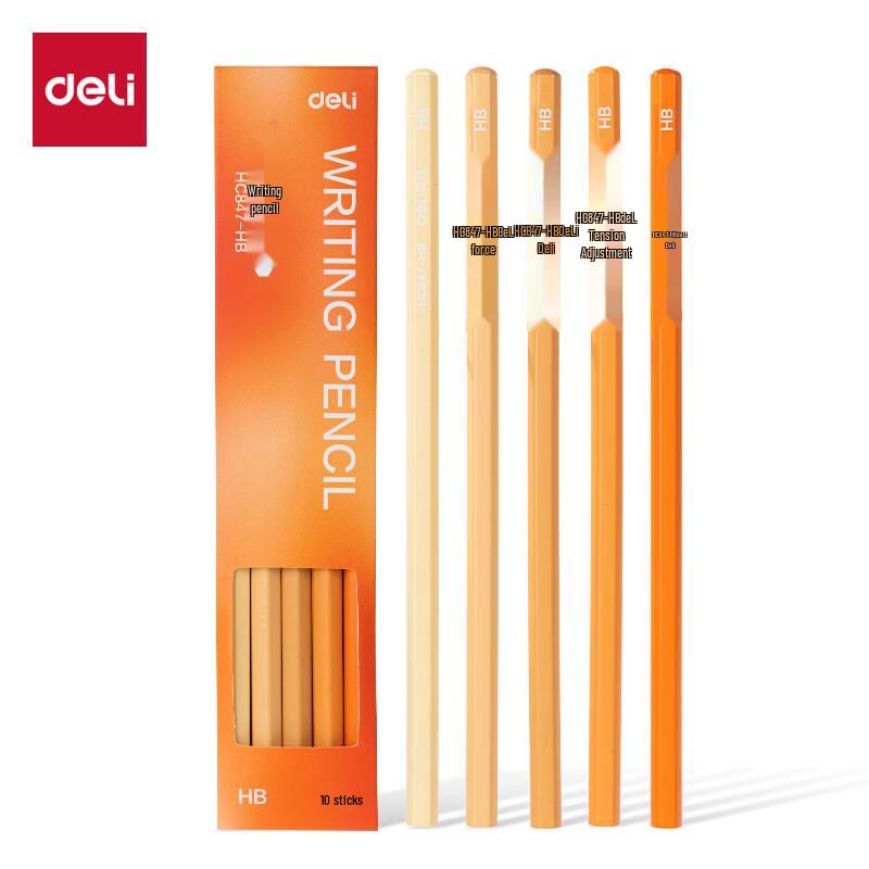 Deli Шестигранные графитные карандаши HB (10-Pack)