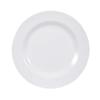 AVADEN Round Melamine White Dinner Plate