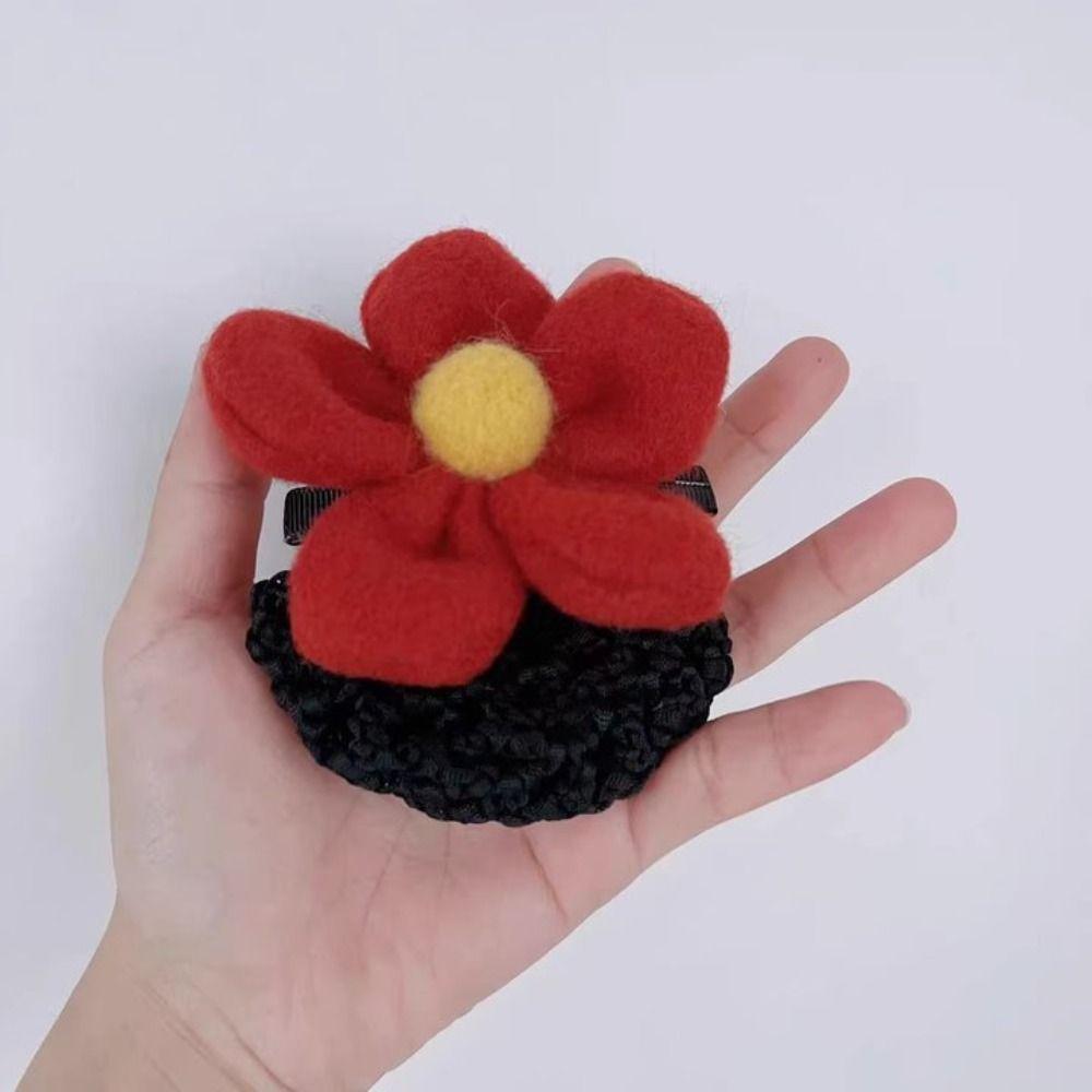 Корейский стиль крючком сетка для пучка заколки для волос крышка сетка кружево сетка для волос для девочек