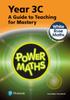 Книга Power Maths Teaching Guide 3C - White Rose Maths Edition