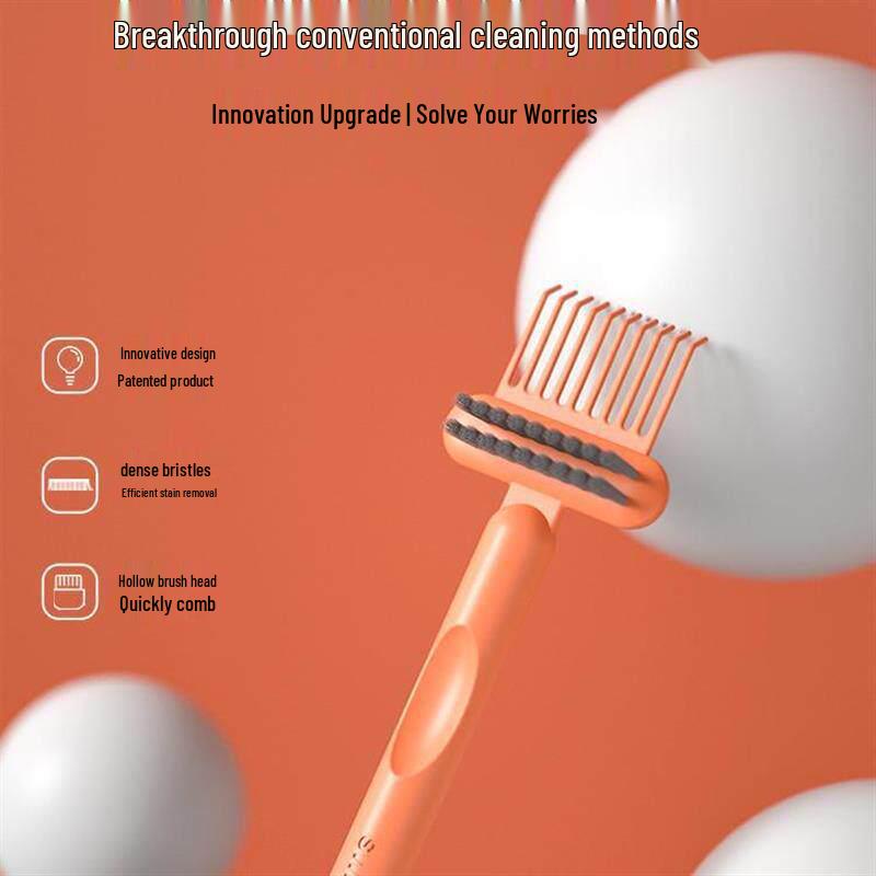 Hollow Air Cushion Comb & Curling Massage Brush Cleaning Tool