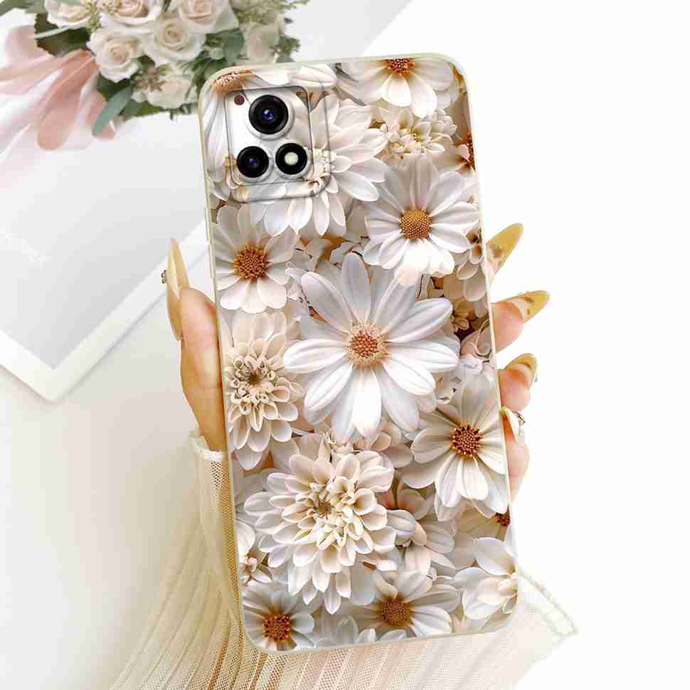 For vivo Y52s 5G V2057A Case Soft Silicone Back Cover For Vivo Y52S Y 52s 5G 6.58" Stylish Color Painting Phone Cases Bumper