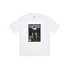 Palace X Slap Magazine Co-Branded Mag Cover T-Shirt With Classic Portrait Print Unisex Tops White P20TS264