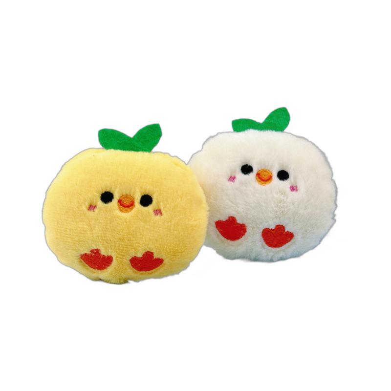 Универсальный плюшевый брелок в виде зеленого листа с цыпленком: Унисекс Шарм, Парная подвеска, Аксессуар для рюкзака, Кукла-цыпленок, Акцент для букета.