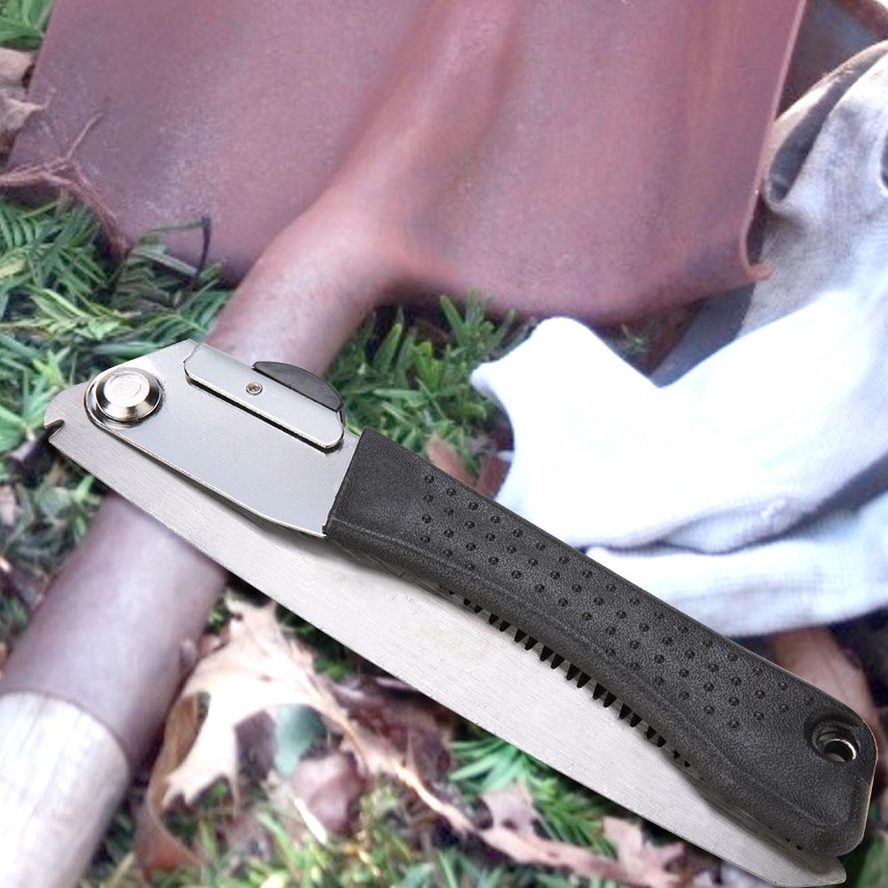 Портативная складная пила из нержавеющей стали, садовые инструменты для резки, обрезки, садовый комплект