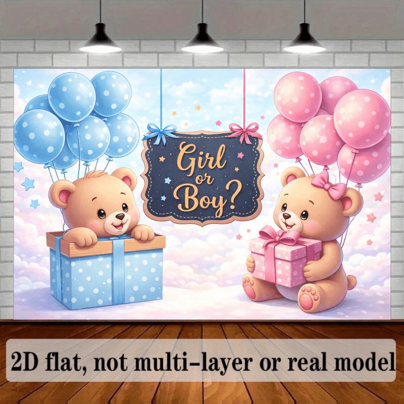 Furry bear wall decorations suitable for longlasting festive decorations at birthday parties weddings and baby showers