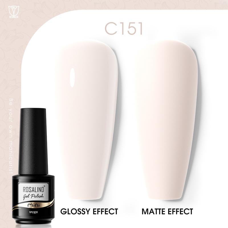 ROSALIND Nail Gels 109 Color Nail Polish Gel Varnish Semi Permanent Gel Nail Polish Soak Off UV Gel Polish Manicure Art Gel For Nail Art Design